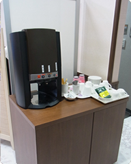 無料コーヒーコーナー